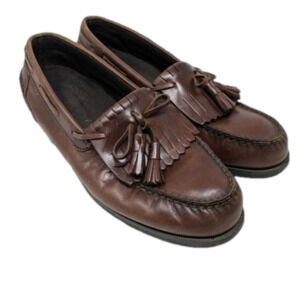 Leather men's loafers size 12